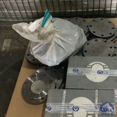 Заглушка фланцевая нержавеющая 129 мм DN 125 Pn 10 AISI 304